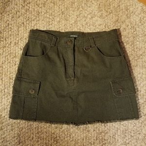 Olive Green Wild Fable Mini Skirt